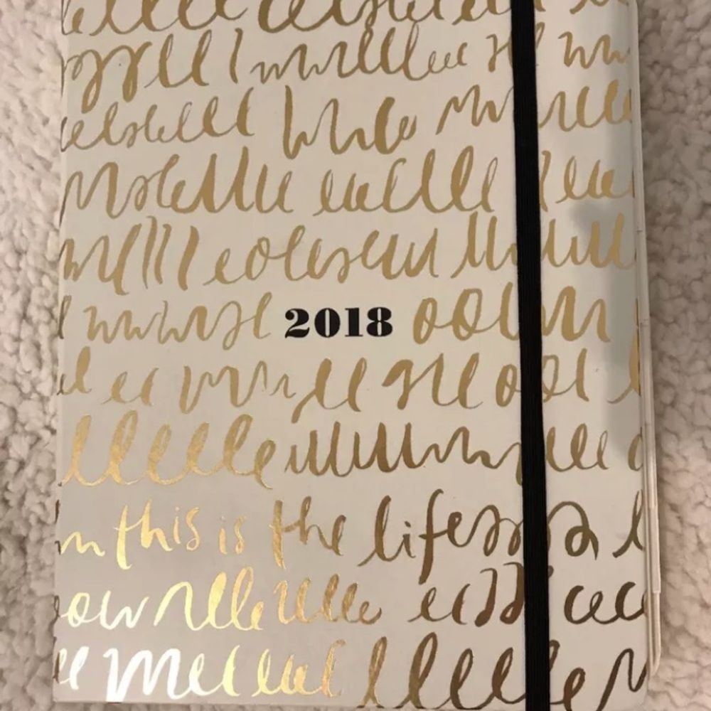 Kate Spade Planner Agenda 2018 Large Brand new